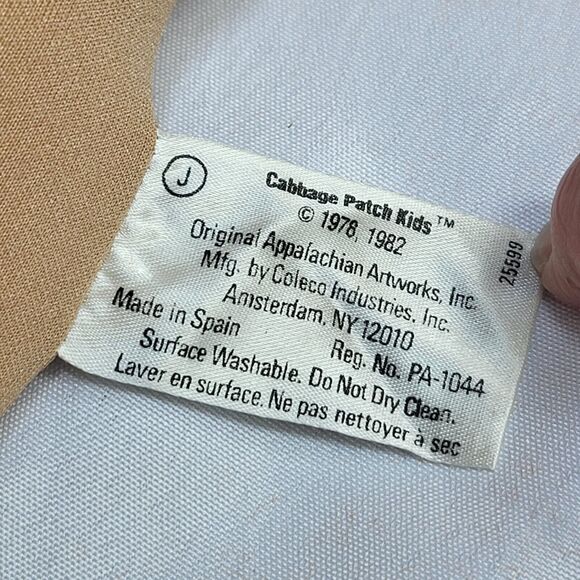 Cabbage Patch Kid JESMAR Girl Red Hair Blue Eyes Freckles HM#2 VTG 1985 - Picture 10 of 13